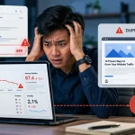 konten duplikat penyebab SEO website tidak ranking