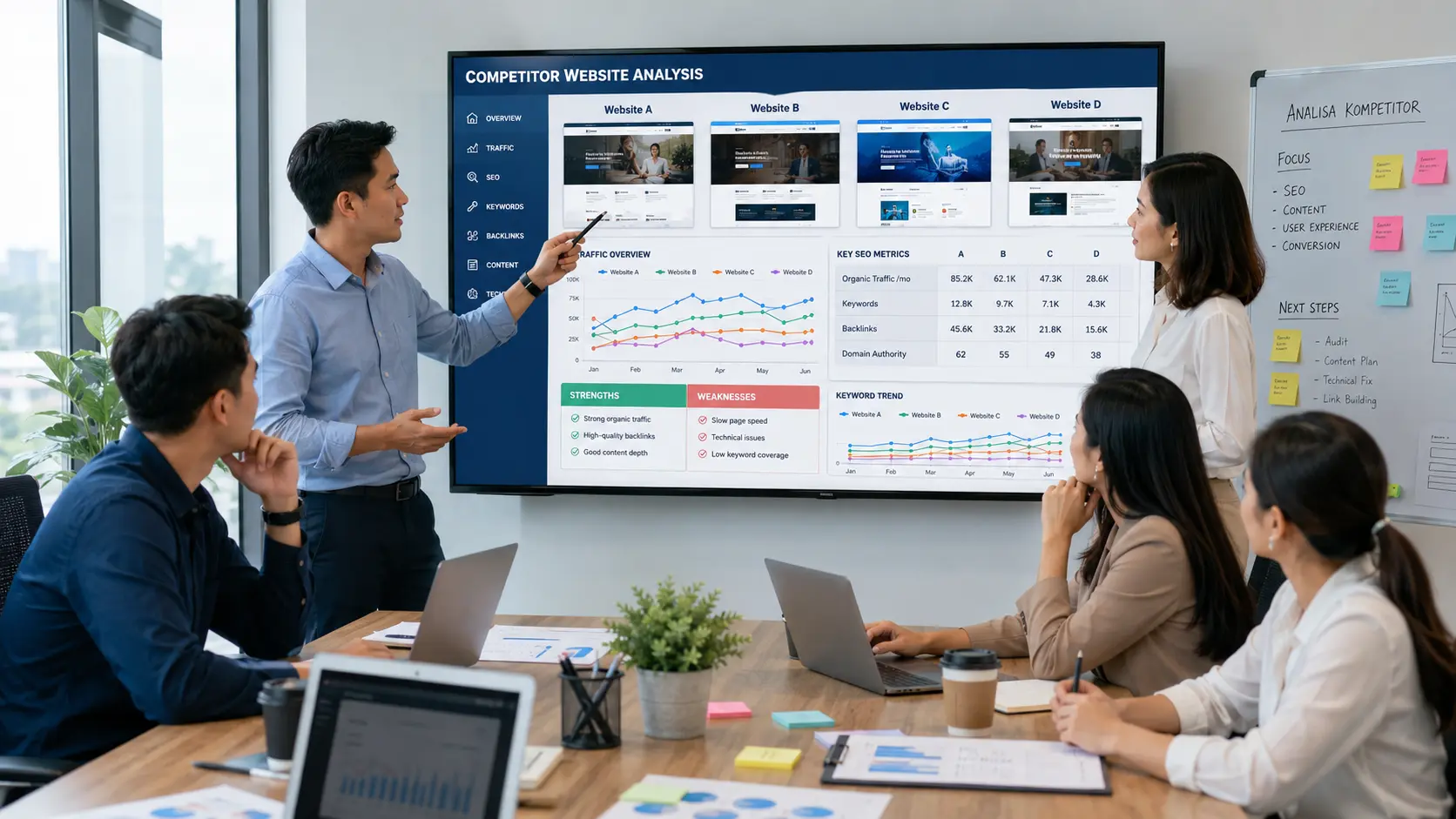 audit SEO website kompetitor