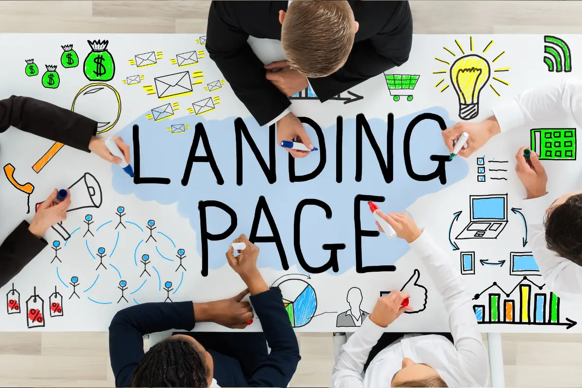 membuat landing page untuk website sekolah