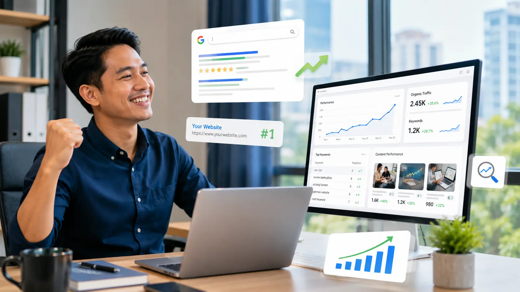 solusi website tidak ranking
