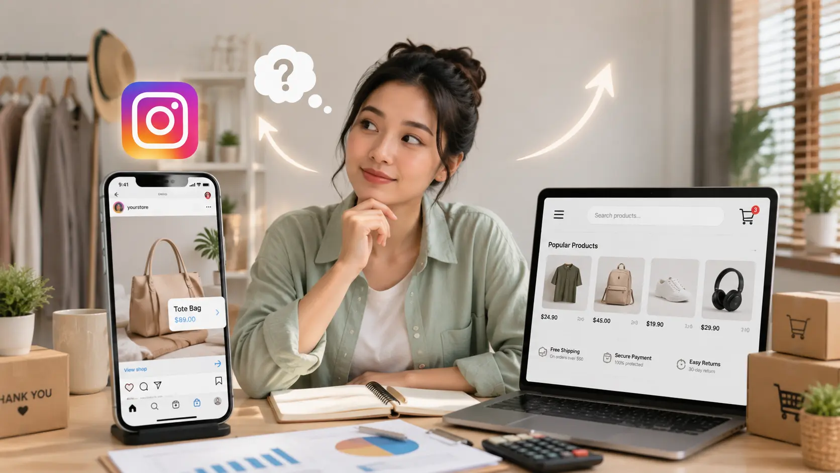 instagram shopping vs marketplace