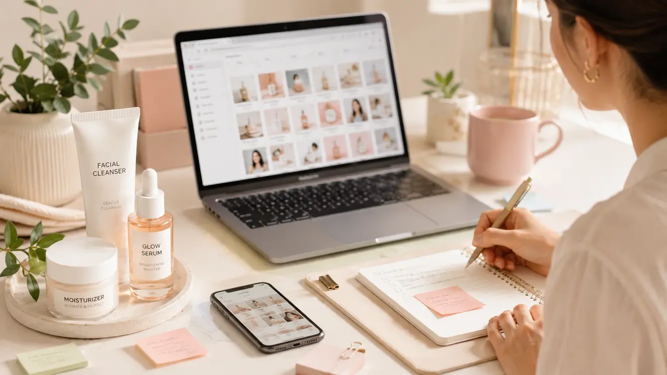 content plan instagram produk skincare