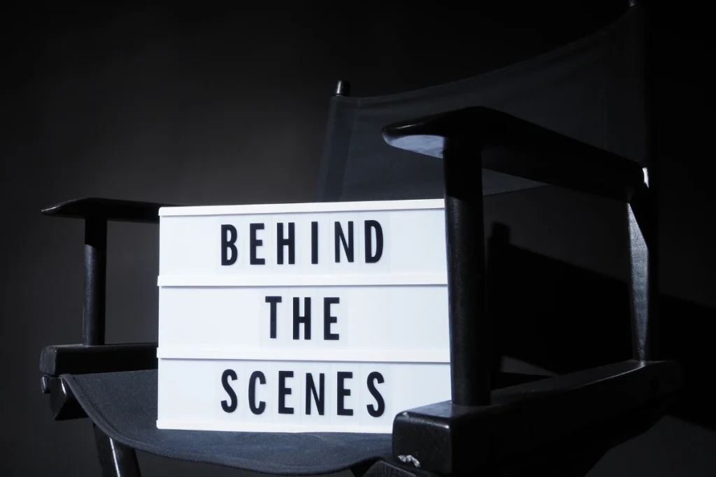 konten behind the scene