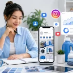 optimasi Instagram bisnis laundry