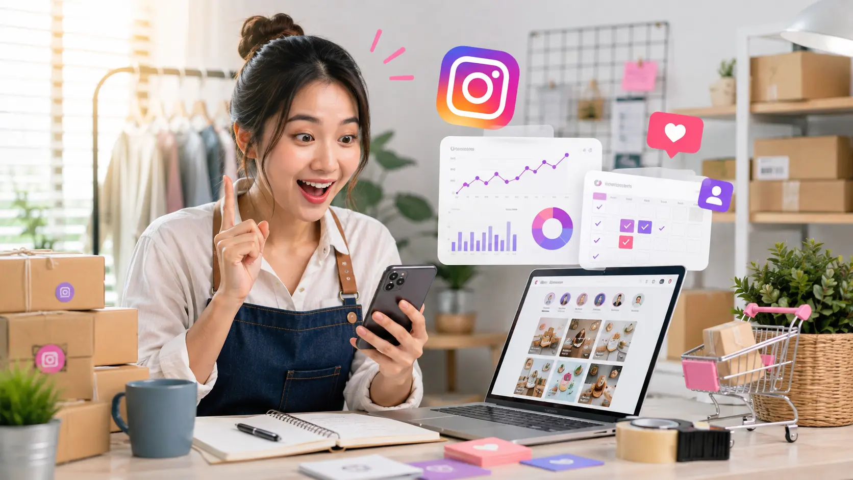 optimasi instagram bisnis kecil
