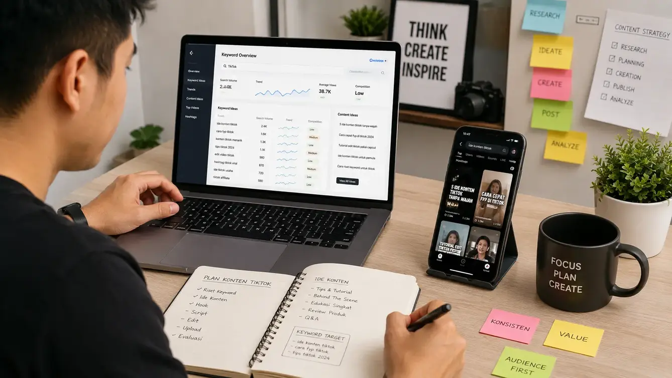riset keyword TikTok untuk bisnis