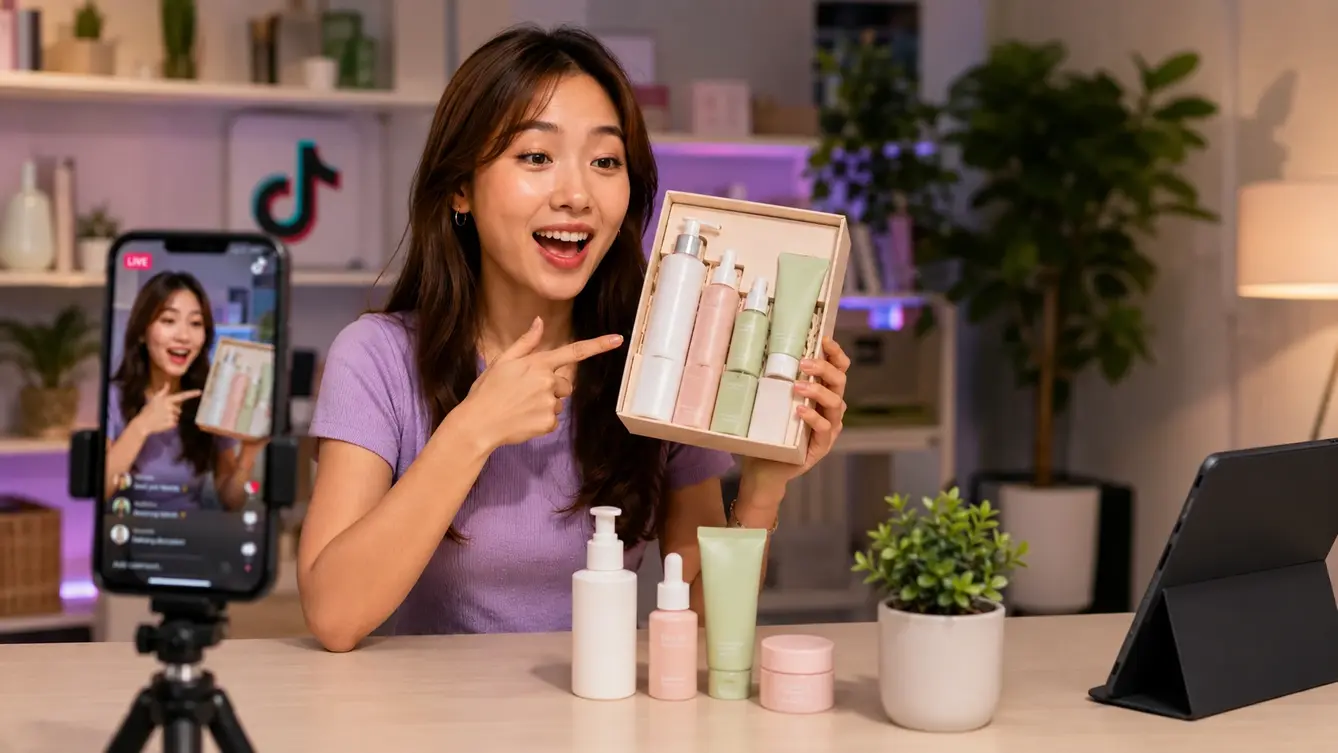 upselling natural saat live TikTok