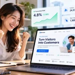 meningkatkan conversion rate landing page