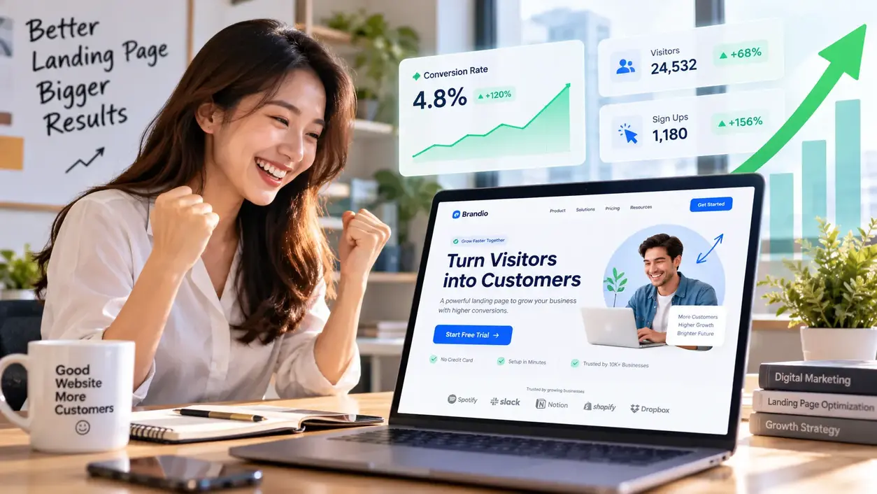 meningkatkan conversion rate landing page